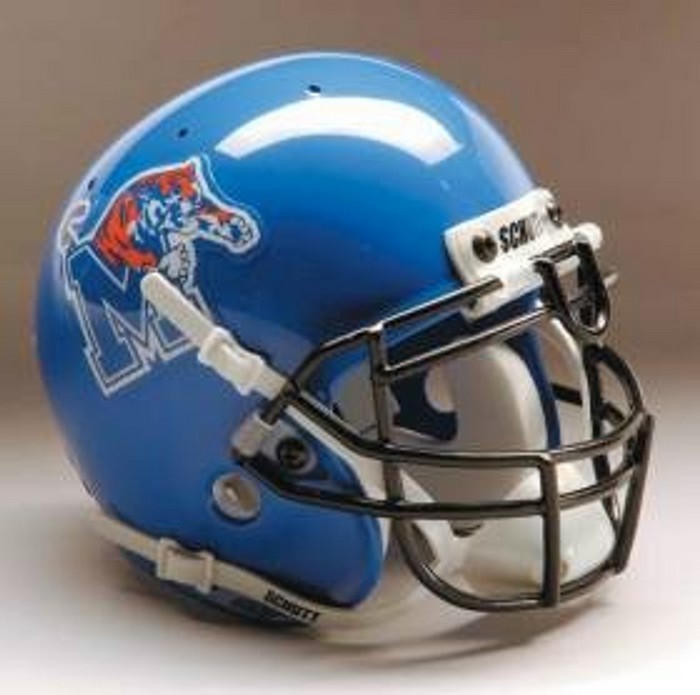 Memphis Tigers Schutt Authentic Full Size Helmet