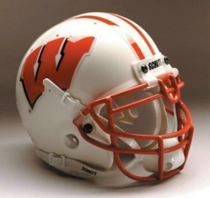 Wisconsin Badgers Schutt Full Size Replica Helmet