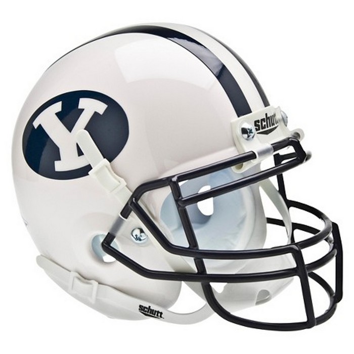 BYU Cougars Helmet Schutt Replica Mini