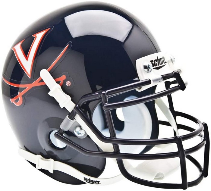 Virginia Cavaliers Helmet Schutt Replica Mini