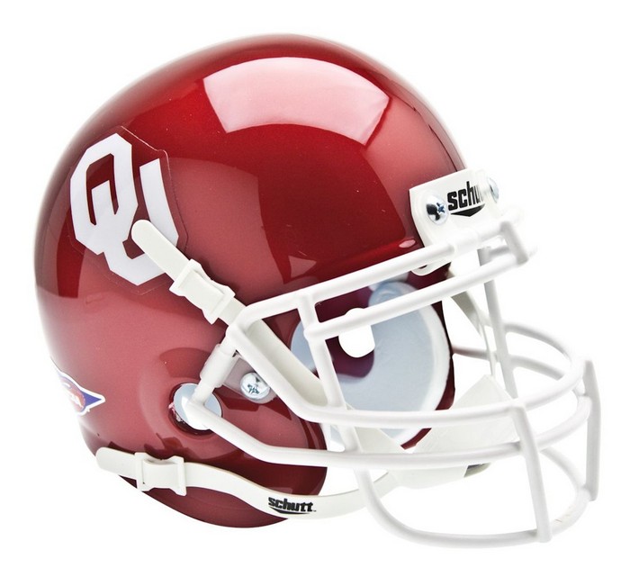 Oklahoma Sooners Schutt Mini Helmet