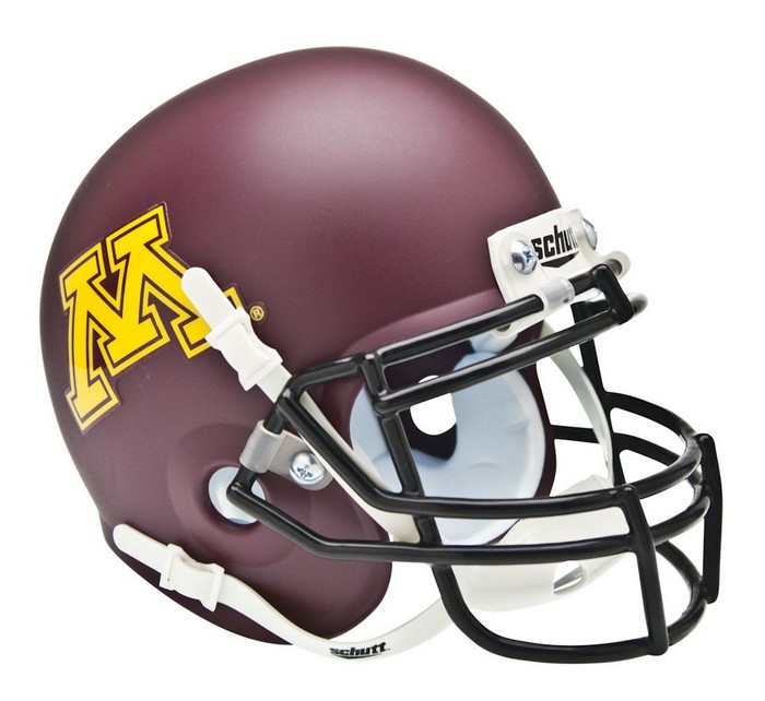 Minnesota Golden Gophers Schutt Mini Helmet  -