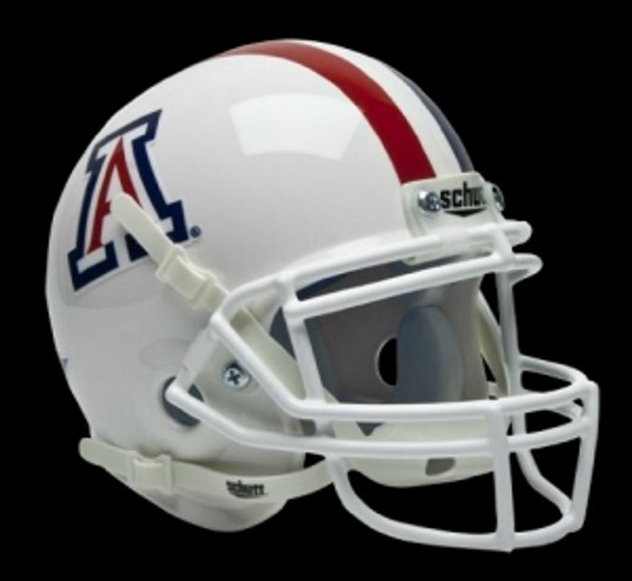 Arizona Wildcats Schutt Mini Helmet - Alternate Helmet #1