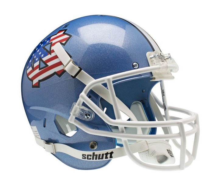 North Carolina Tar Heels Schutt XP Full Size Replica Helmet - NC Flag Alternative 4