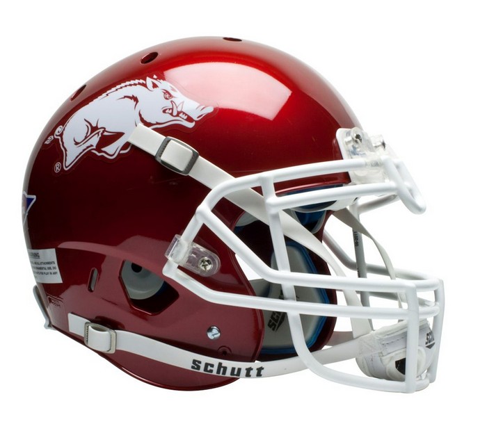 Arkansas Razorbacks Schutt Authentic XP Full Size Helmet