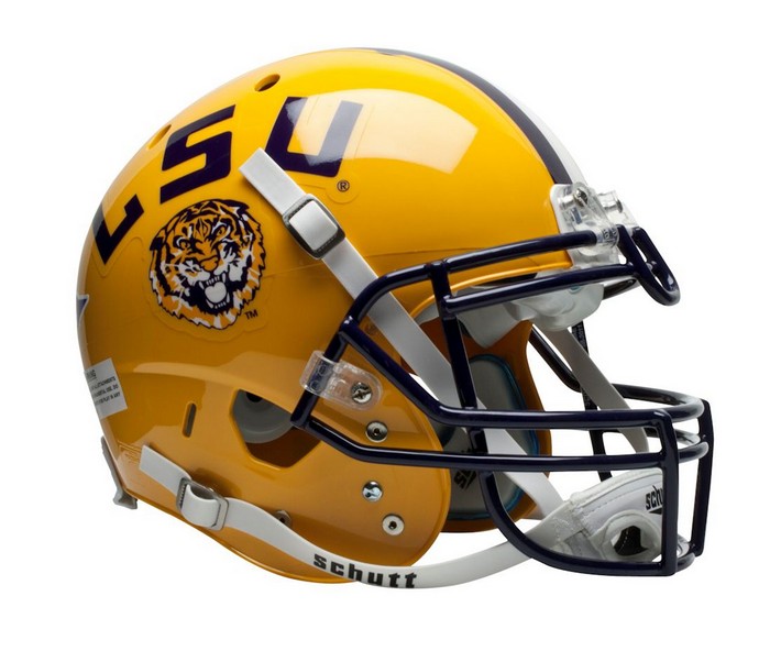 LSU Tigers Schutt XP Authentic Full Size Helmet