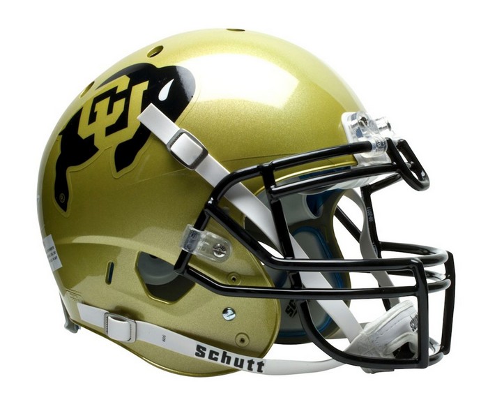 Colorado Buffaloes Schutt XP Authentic Full Size Helmet