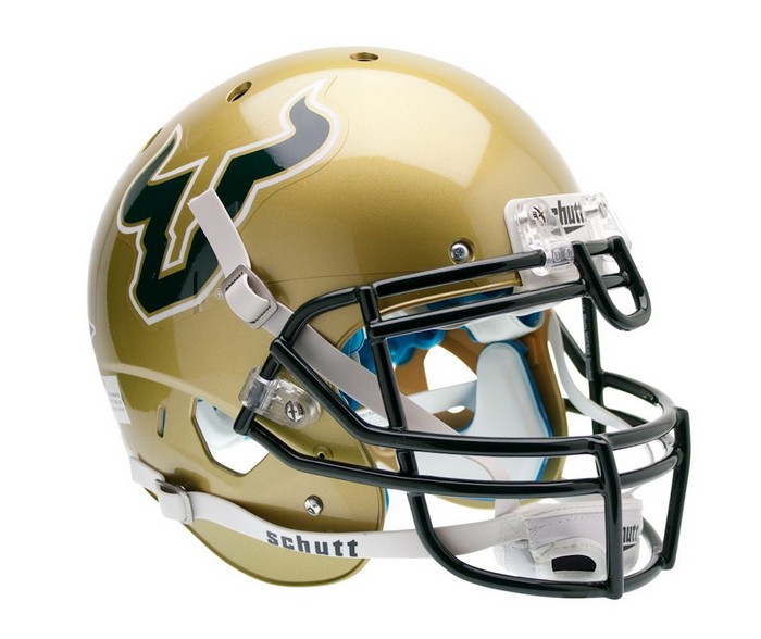 South Florida Bulls Schutt XP Authentic Full Size Helmet