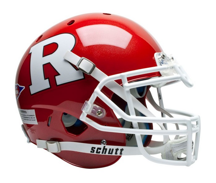 Rutgers Scarlet Knights Schutt XP Authentic Full Size Helmet