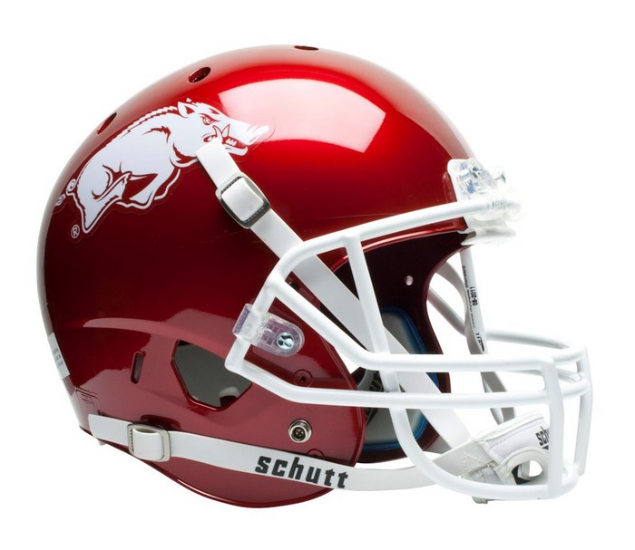 Arkansas Razorbacks Schutt XP Full Size Replica Helmet