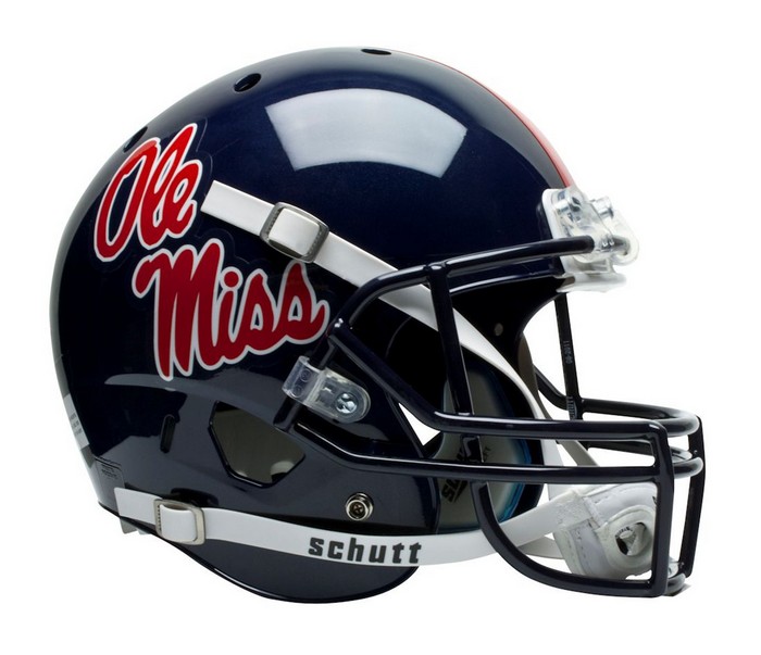 Mississippi Rebels Schutt XP Full Size Replica Helmet