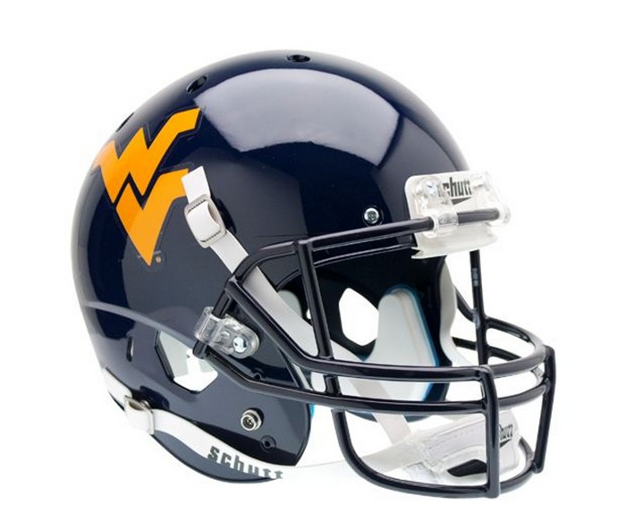 West Virginia Mountaineers Schutt XP Full Size Replica Helmet