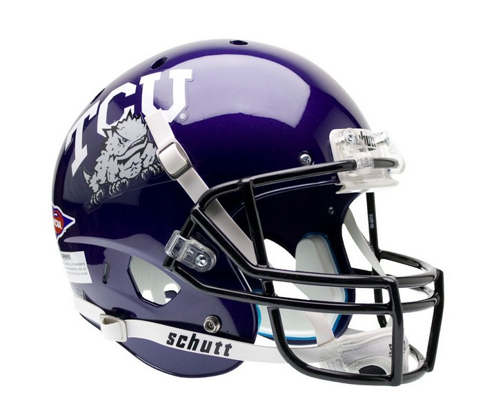 TCU Horned Frogs Schutt XP Full Size Replica Helmet