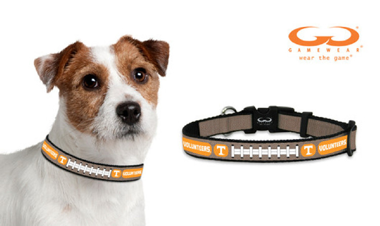 Tennessee Volunteers Reflective Small Football Collar