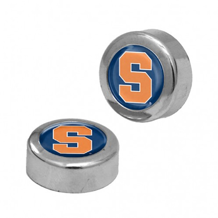 Syracuse Orange Screw Caps Domed