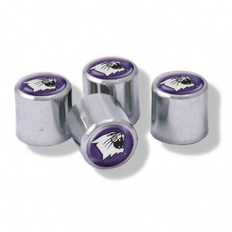 Northwestern Wildcats Valve Stem Caps