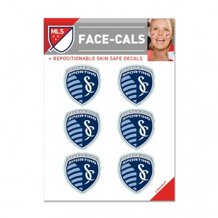 Sporting Kansas City Tattoo Face Cals