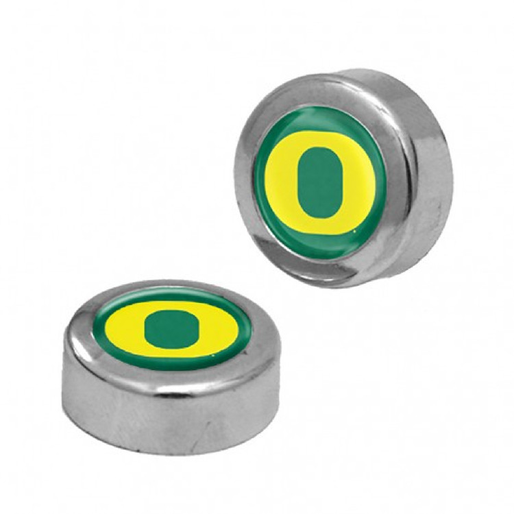 Oregon Ducks Screw Caps Domed