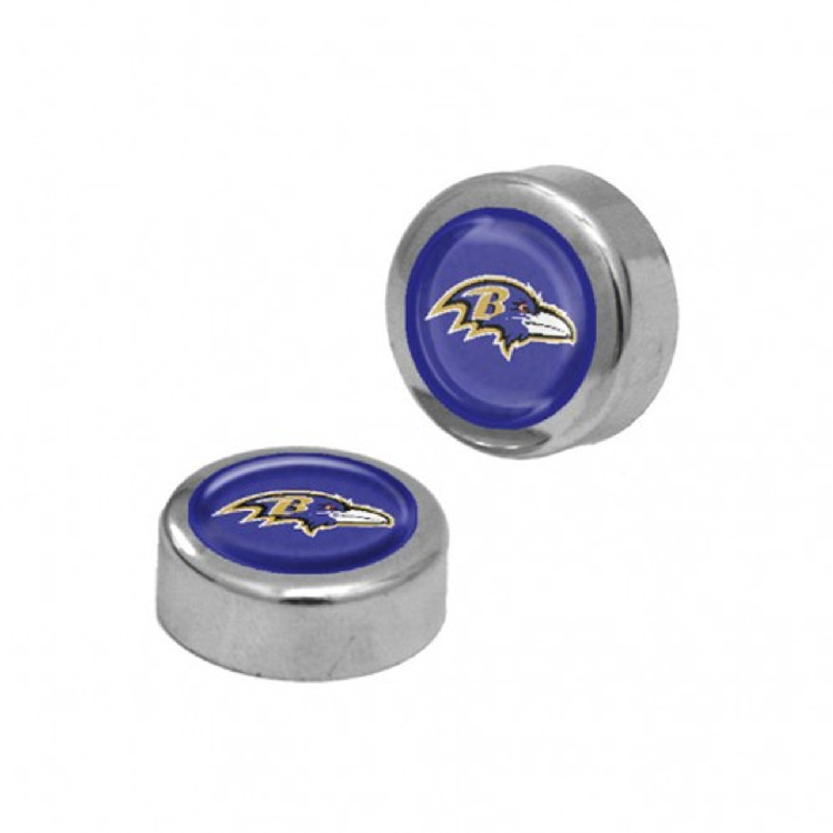 Baltimore Ravens Screw Caps Domed