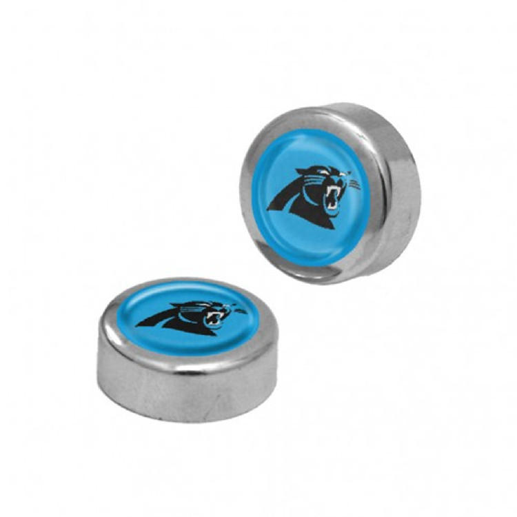 Carolina Panthers Screw Caps Domed