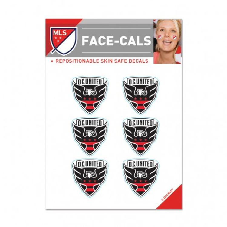 DC United Tattoo Face Cals