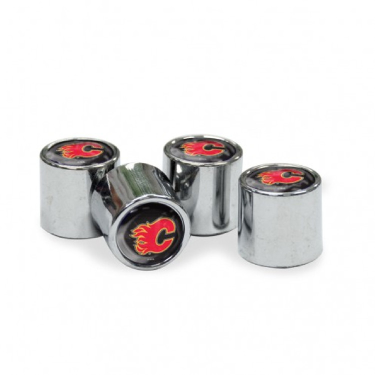 Calgary Flames Valve Stem Caps