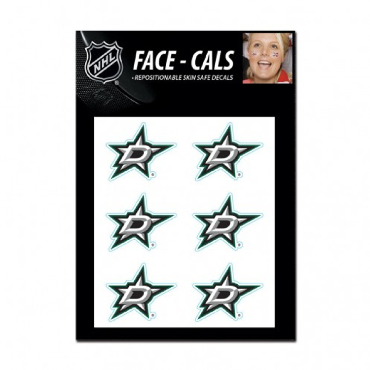 Dallas Stars Tattoo Face Cals