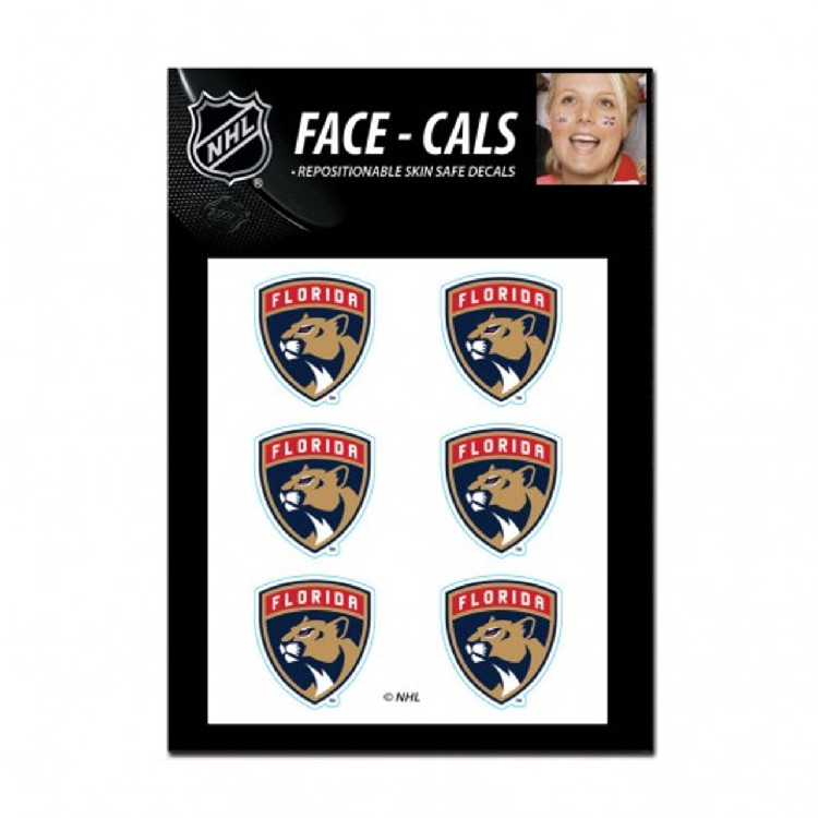 Florida Panthers Tattoo Face Cals