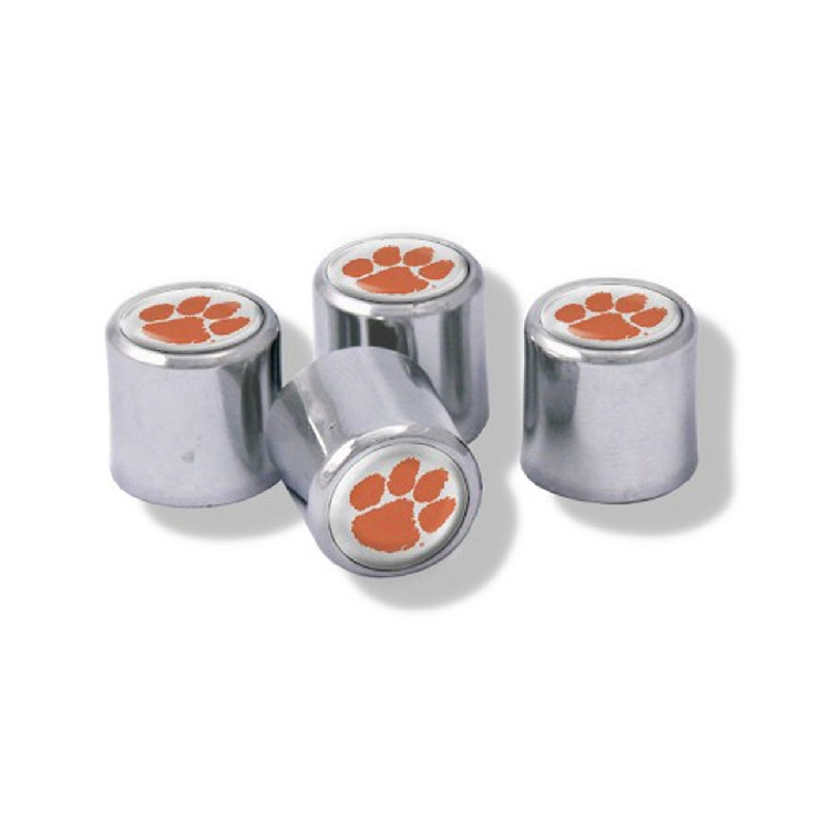 Clemson Tigers Valve Stem Caps