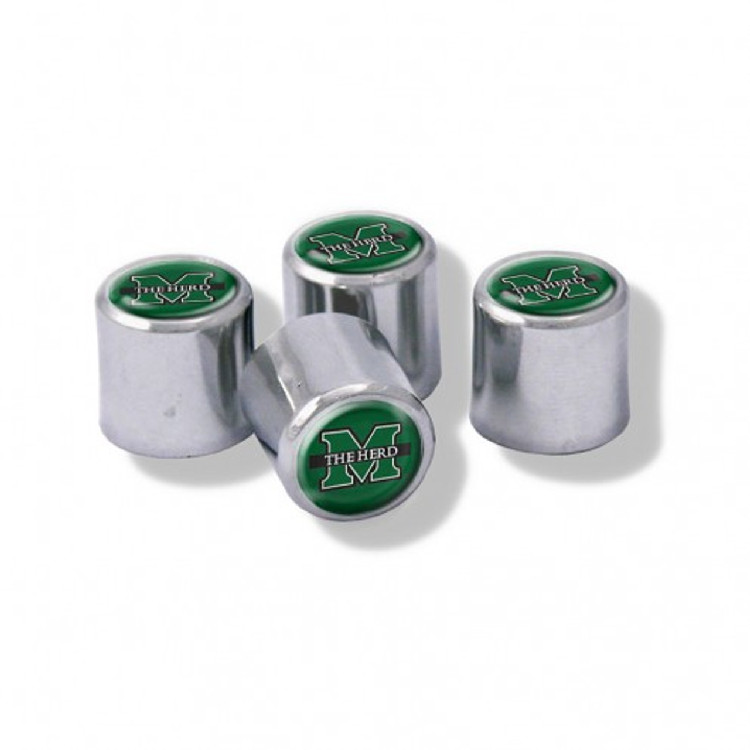 Marshall Thundering Herd Valve Stem Caps