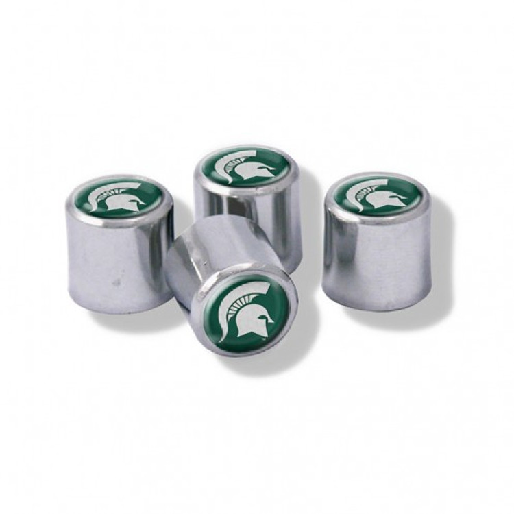 Michigan State Spartans Valve Stem Caps