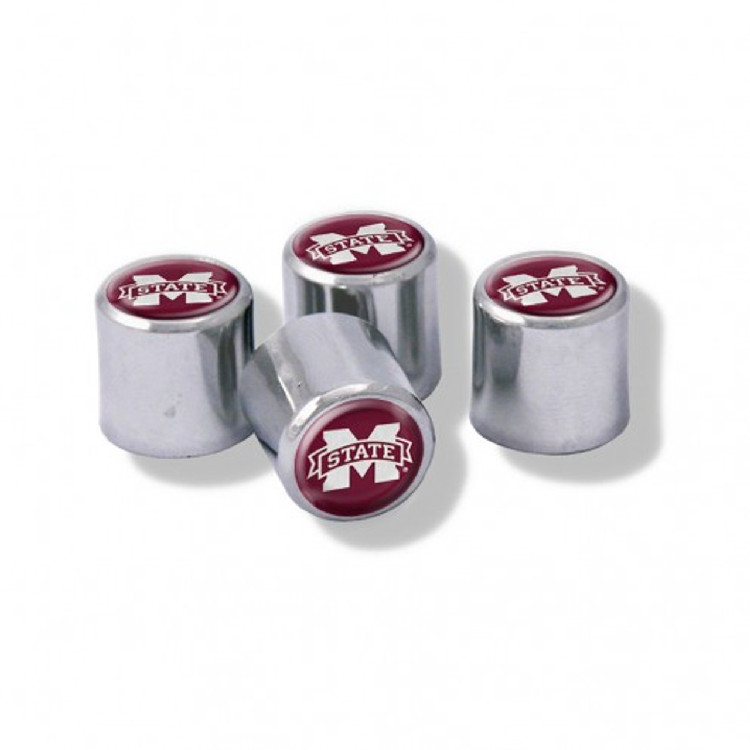 Mississippi State Bulldogs Valve Stem Caps