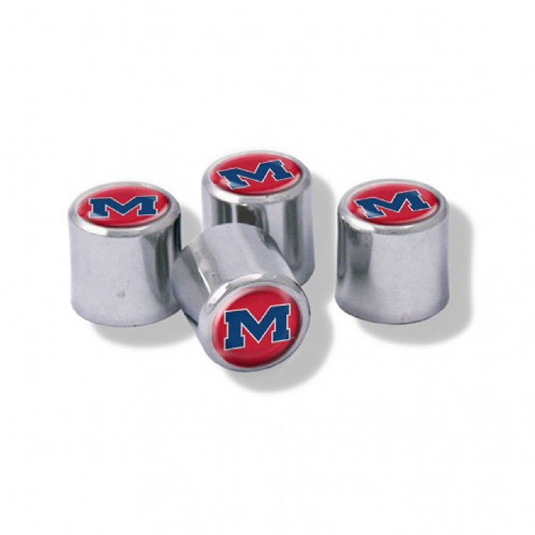 Mississippi Rebels Valve Stem Caps