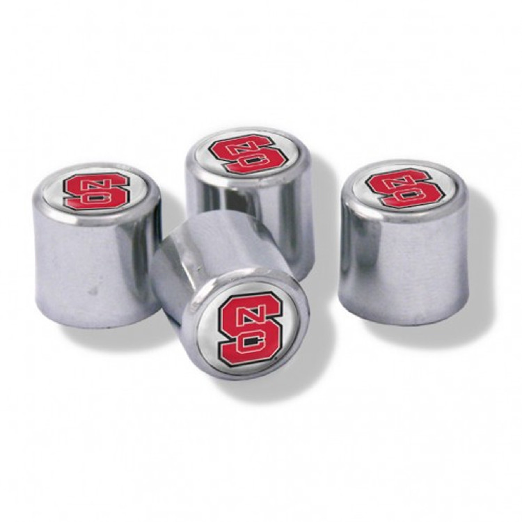 North Carolina State Wolfpack Valve Stem Caps