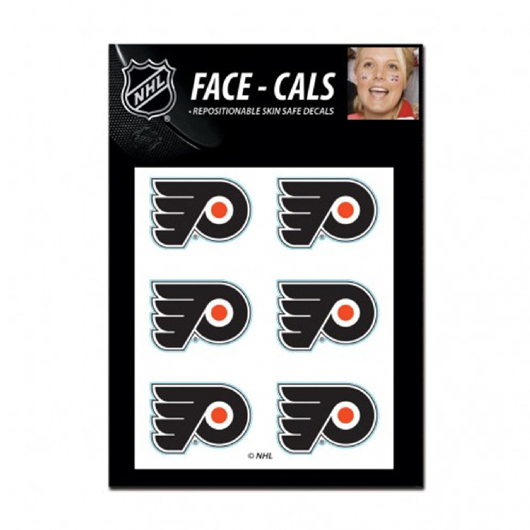 Philadelphia Flyers Tattoo Face Cals