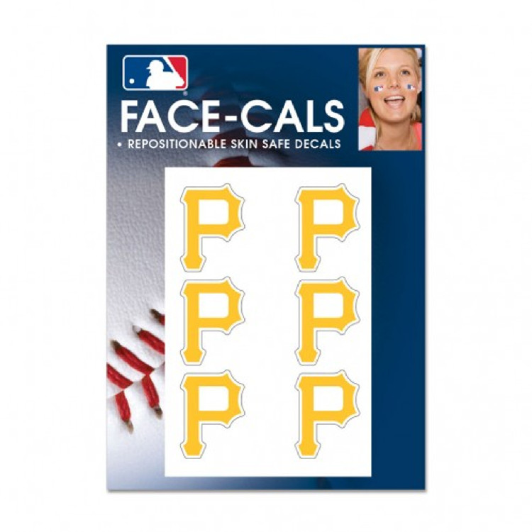 Pittsburgh Pirates Tattoo Face Cals