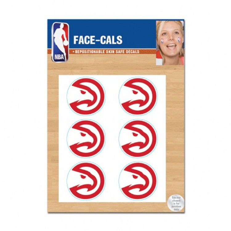 Atlanta Hawks Tattoo Face Cals