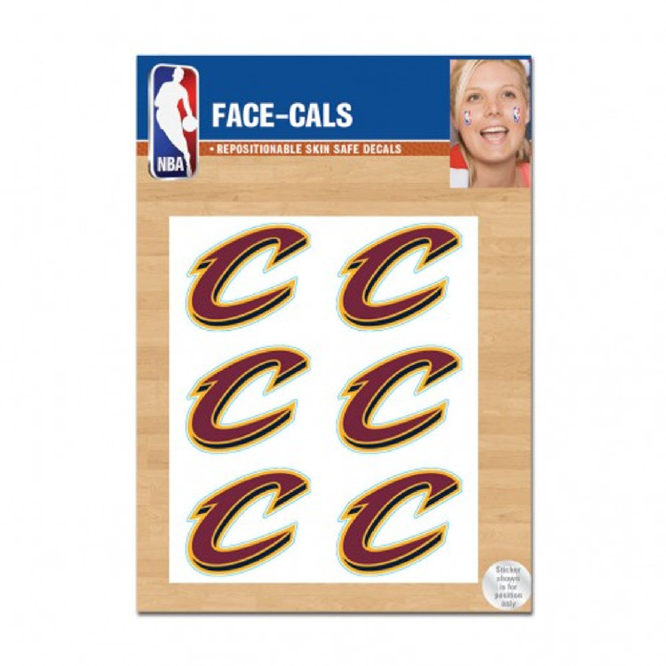 Cleveland Cavaliers Tattoo Face Cals