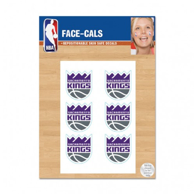 Sacramento Kings Tattoo Face Cals