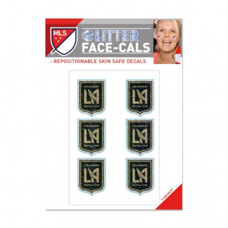 Los Angeles FC Tattoo Face Cals