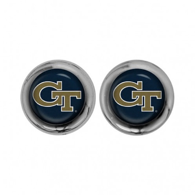 Georgia Tech Yellow Jackets Screw Caps Domed