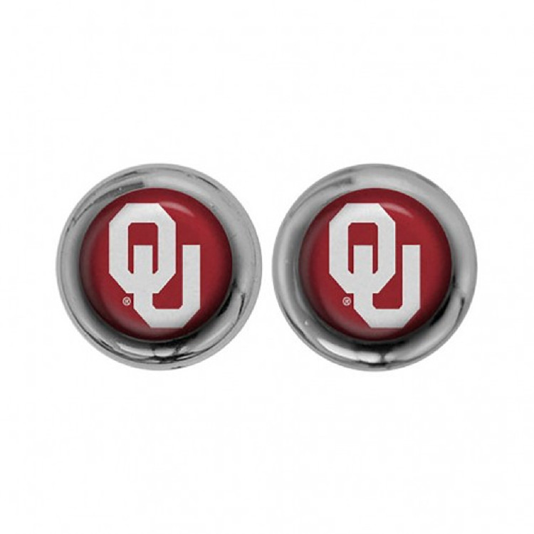 Oklahoma Sooners Screw Caps Domed