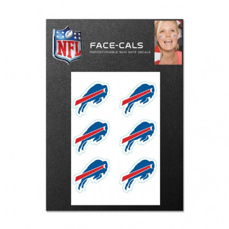 Buffalo Bills Tattoo Face Cals