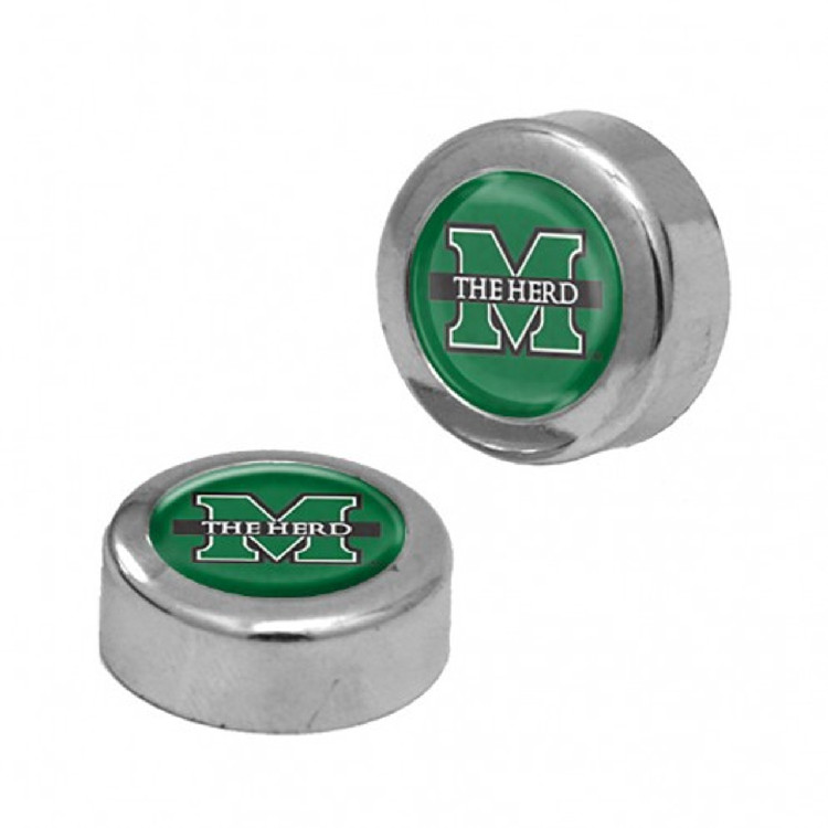 Marshall Thundering Herd Screw Caps Domed