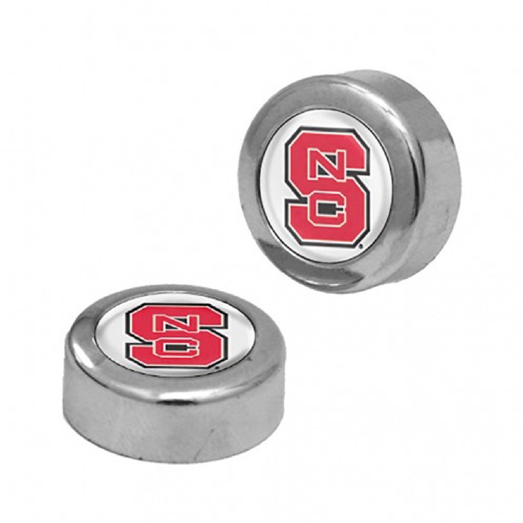 North Carolina State Wolfpack Screw Caps Domed