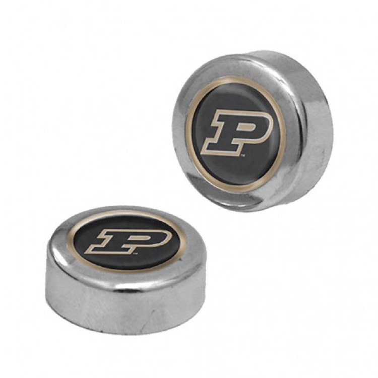 Purdue Boilermakers Screw Caps Domed