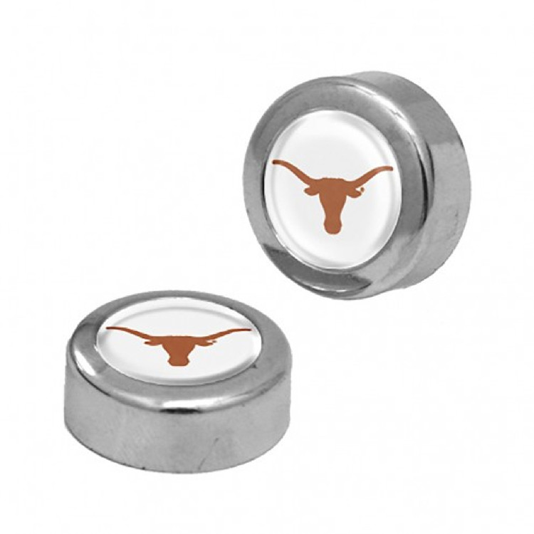 Texas Longhorns Screw Caps Domed