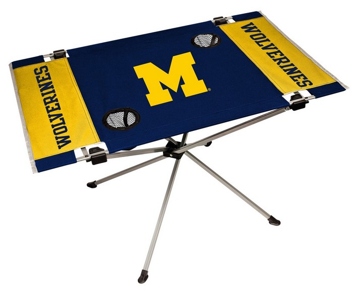 Michigan Wolverines Table Endzone Style