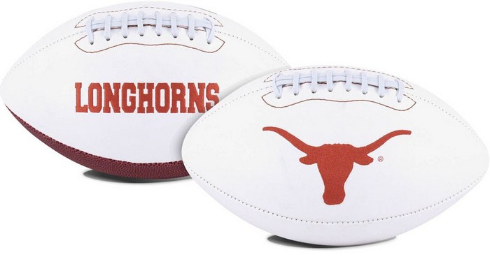 Texas Longhorns Football Full Size Embroidered Signature Series