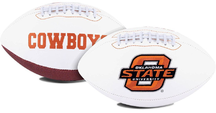 Oklahoma State Cowboys Football Full Size Embroidered Signature Series